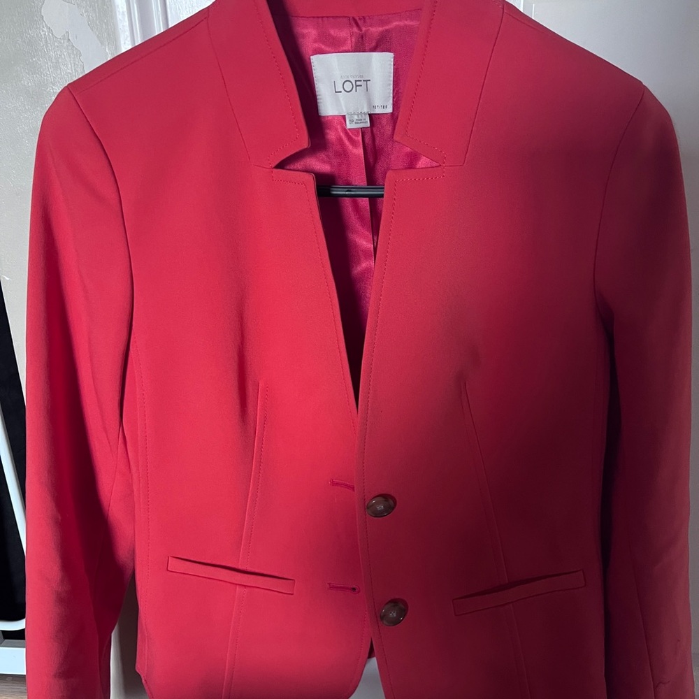 LOFT Coral Pink Jacket
